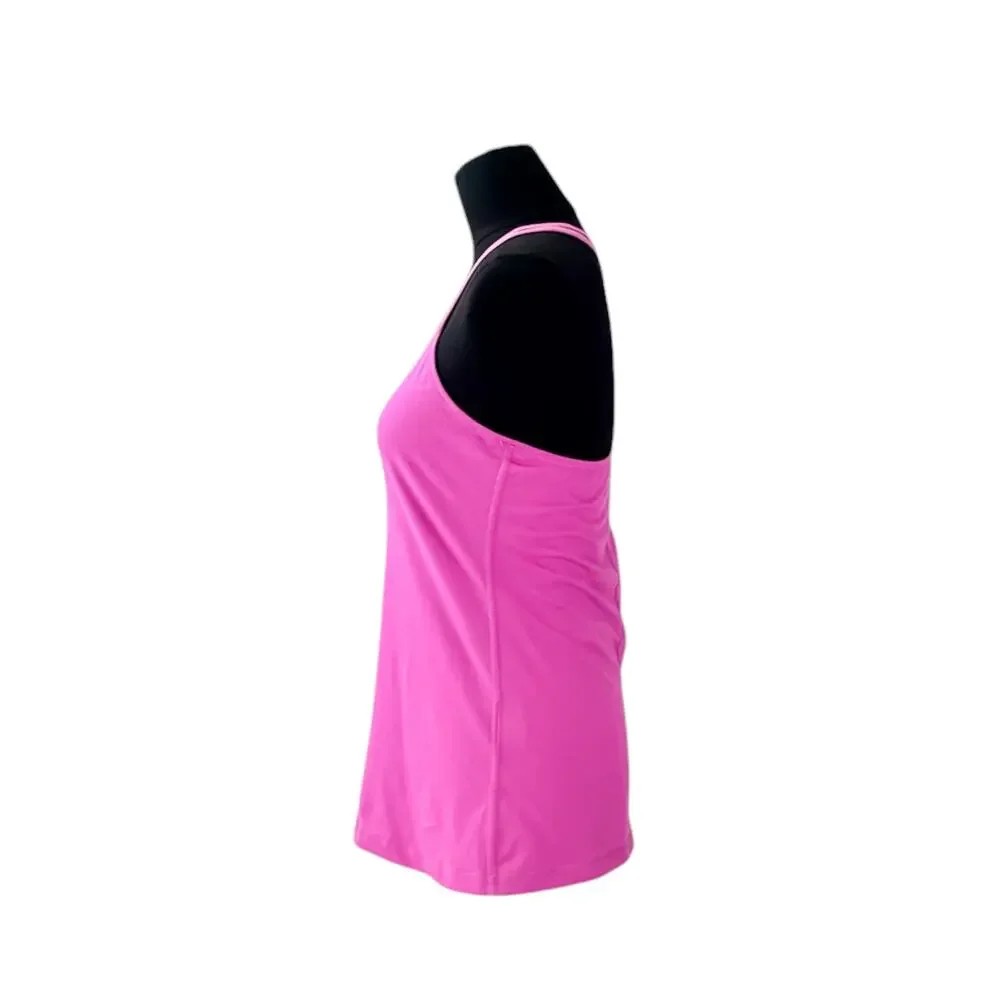 Nike Dri-FIT Athletic Purple Racerback Top Women's Large
